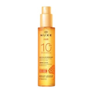 Nuxe Sun Tanning Oil Low Protection SPF10 για Πρόσωπο & Σώμα (150ml)