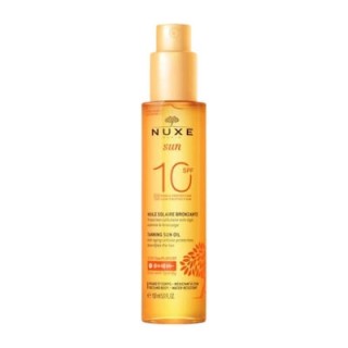 Nuxe Sun Tanning Oil Low Protection SPF10 για Πρόσωπο & Σώμα (150ml)