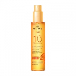 Nuxe Sun Tanning Oil Low Protection SPF10 για Πρόσωπο & Σώμα (150ml)