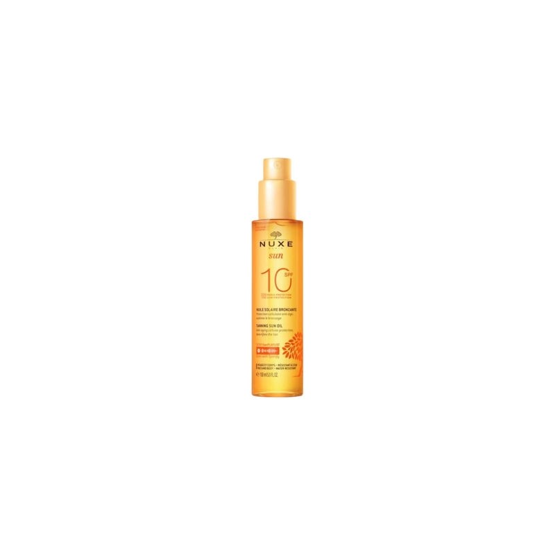 Nuxe Sun Tanning Oil Low Protection SPF10 για Πρόσωπο & Σώμα (150ml) Nuxe Sun Tanning Oil Low Protection SPF10 για Πρόσωπο & Σώμα (150ml)