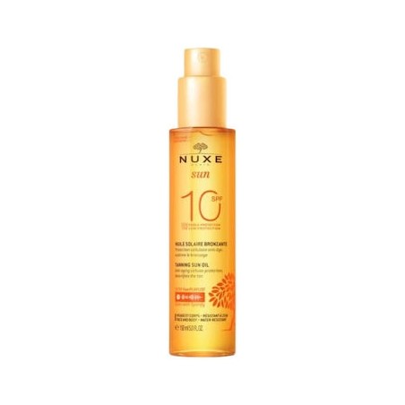 Nuxe Sun Tanning Oil Low Protection SPF10 για Πρόσωπο & Σώμα (150ml)