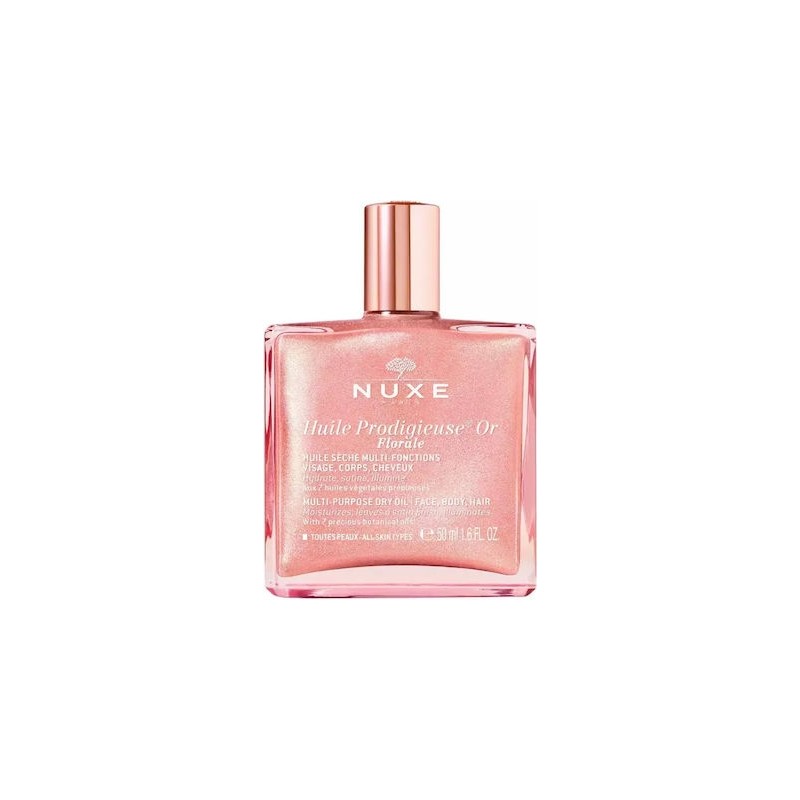 Nuxe Huile Prodigieuse Or Florale Multi Purpose Dry Oil Face Body Hair 50 ml Nuxe Huile Prodigieuse Or Florale Multi Purpose Dry Oil Face Body Hair 50 ml