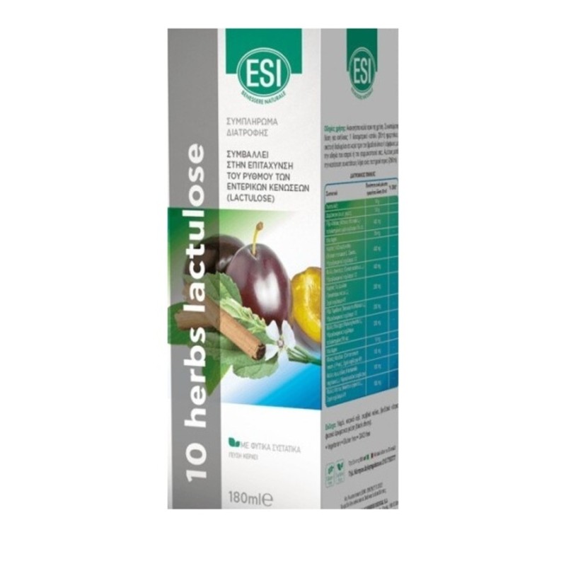 ESI 10 Herbs Lactulose 180ml ESI 10 Herbs Lactulose 180ml