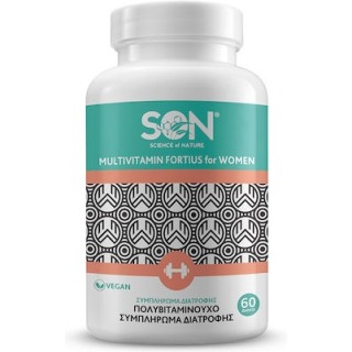 Science of Nature Multivitamin Fortius Women Βιταμίνη για Αντιοξειδωτικό 60 κάψουλες