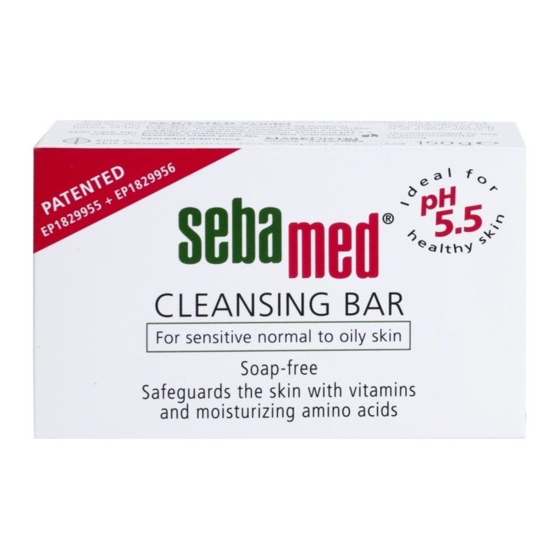 Sebamed Cleansing Bar For Sensitive Normal To Oily Skin 150gr Sebamed Cleansing Bar For Sensitive Normal To Oily Skin 150gr