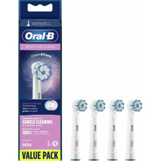 Oral-B Sensitive Clean Ανταλλακτικές Κεφαλές για Ηλεκτρική Οδοντόβουρτσα 4τμχ
