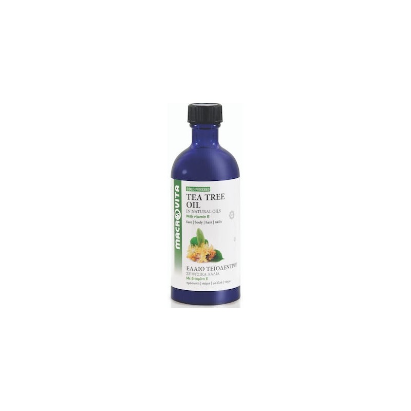Macrovita Έλαιο τεϊόδεντρου 100ml Macrovita Έλαιο τεϊόδεντρου 100ml
