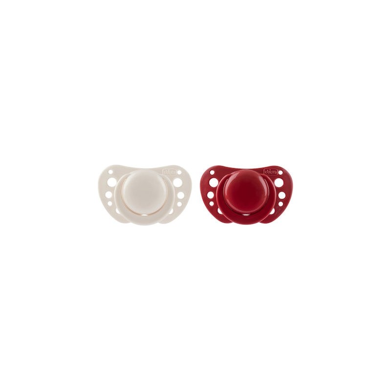 Chicco Physio Air Σετ Πιπίλες 2 τμχ Μπεζ - Μπορντό 6-16m Chicco Physio Air Σετ Πιπίλες 2 τμχ Μπεζ - Μπορντό 6-16m