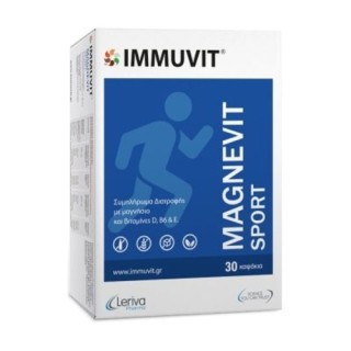 Leriva Magnevit Sport 30 κάψουλες