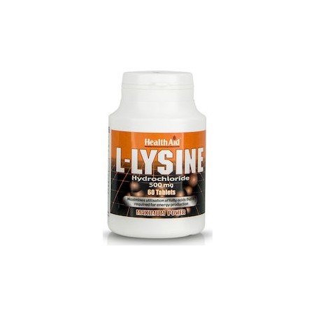 Health Aid L-Lysine 500mg 60 ταμπλέτες