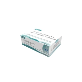 Διπλό Test Covid & Influenza A/B με 25 τεμάχια