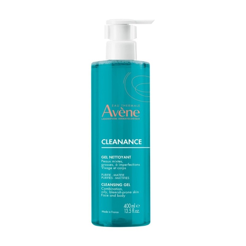 Avene Cleanance Gel Nettoyant for Oil/Blemish/Prone Skin 400ml Avene Cleanance Gel Nettoyant for Oil/Blemish/Prone Skin 400ml