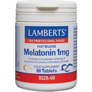Lamberts Melatonin 1mg Fast Release 60tabs