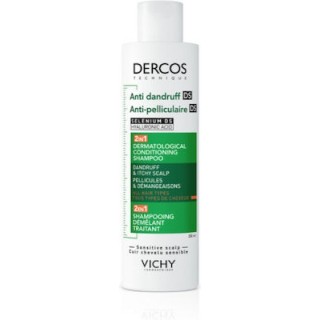 Vichy Dercos Anti Dandruff DS Σαμπουάν κατά της Πιτυρίδας για Ξηρά Μαλλιά 200ml