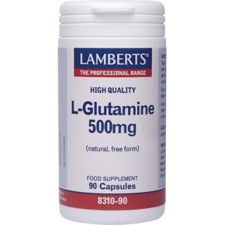 Lamberts L-glutamine 500mg 90 ταμπλέτες