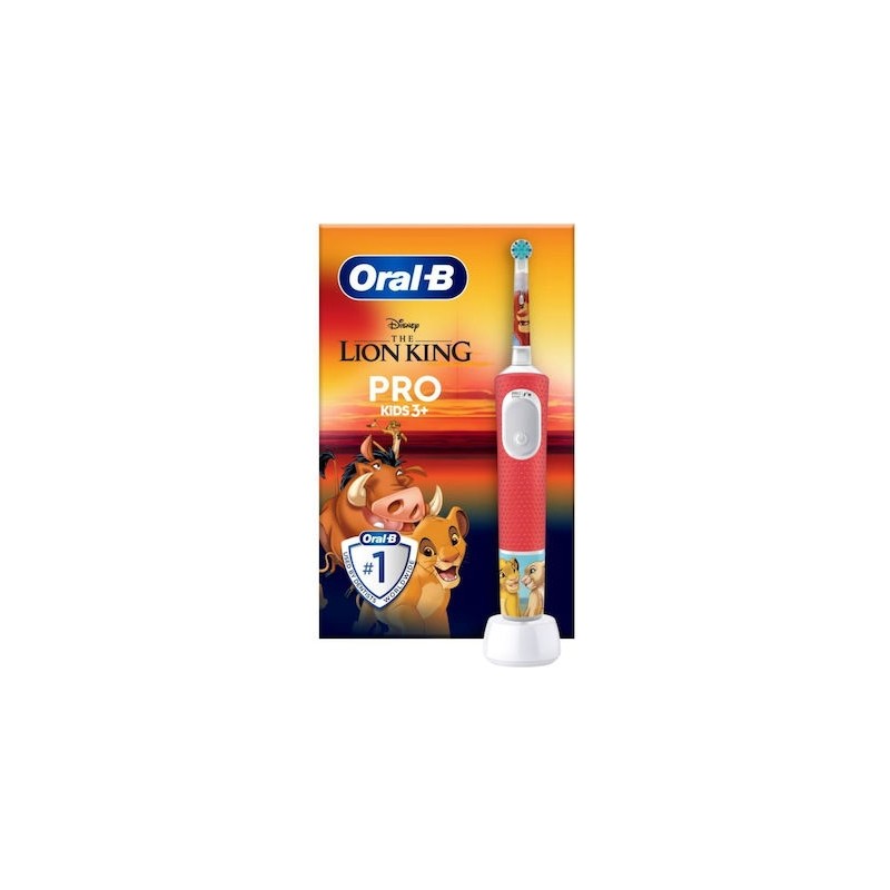 Oral-B Βασιλιάς Των Λιονταριών Ηλεκτρική Οδοντόβουρτσα για 3m+ Oral-B Βασιλιάς Των Λιονταριών Ηλεκτρική Οδοντόβουρτσα για 3m+