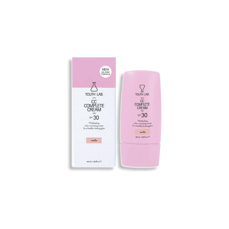 Youth Lab CC Complete Cream Vanilla (Light) SPF30 40ml Youth Lab CC Complete Cream Vanilla (Light) SPF30 40ml