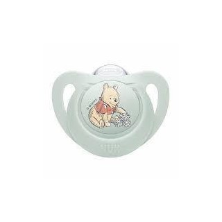 Nuk Πιπίλα Σιλικόνης Star Disney Winnie Φυστικί για 6-18 μηνών