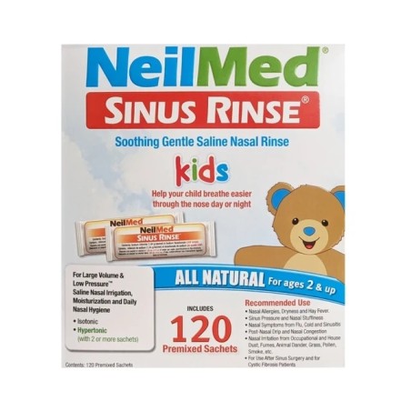 NeilMed Sinus Rinse Kids - Ανταλλακτικοί φακελίσκοι για παιδιά, 120 Φακελάκια