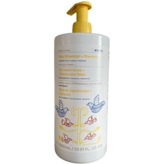 Korres Baby Showergel & Shampoo Coconut & Almond 1000ml