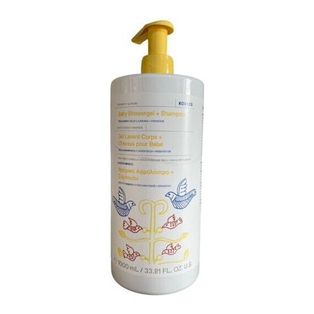 Korres Baby Showergel & Shampoo Coconut & Almond 1000ml