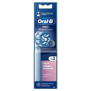 Oral-B Pro Sensitive Clean Ανταλλακτικές Κεφαλές 2τμχ