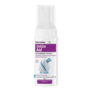 Frezyderm Intim Aid Cranberry Foam Ph5.0 Αφρός Καθαρισμού Ευαίσθητης Περιοχής Διαταραχές Ουροποιητικού 100ml