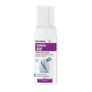 Frezyderm Intim Aid Vinegar Foam Ειδικός Αφρός Καθαρισμού Ευαίσθητης Περιοχής Περίοδος Αυξημένης Φροντίδας 100ml