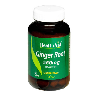 Health Aid Ginger Root 560mg 60 ταμπλέτες