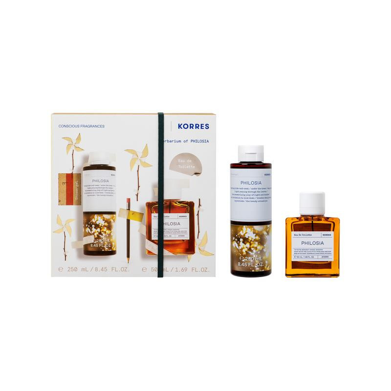 Korres Promo Philosia Eau de Toilette 50ml και Αφρόλουτρο 250ml Korres Promo Philosia Eau de Toilette 50ml και Αφρόλουτρο 250ml