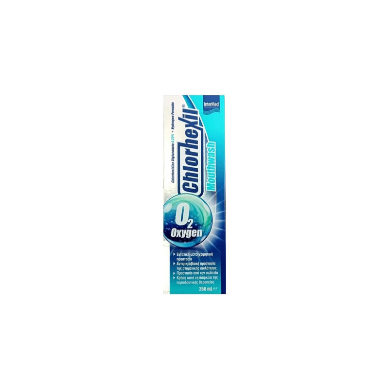 INTERMED CHLORHEXIL O2 OXYGEN SOL 250ML INTERMED CHLORHEXIL O2 OXYGEN SOL 250ML