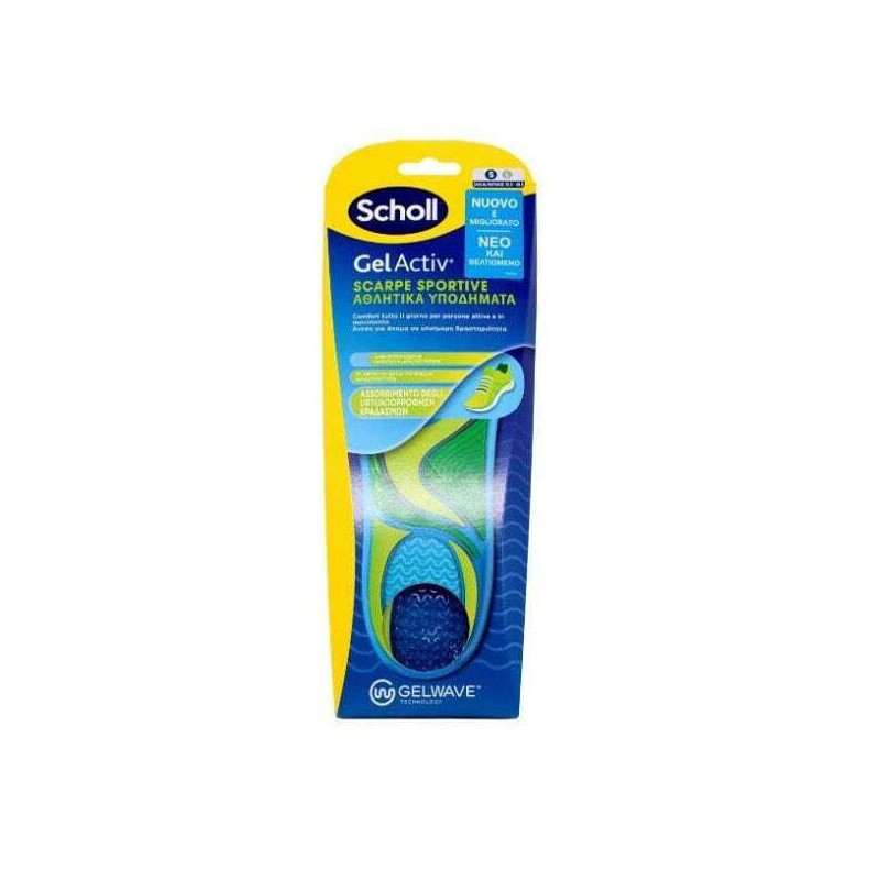 Scholl GelActiv Sport Γυναικείοι Πάτοι 2τεμ Scholl GelActiv Sport Γυναικείοι Πάτοι 2τεμ
