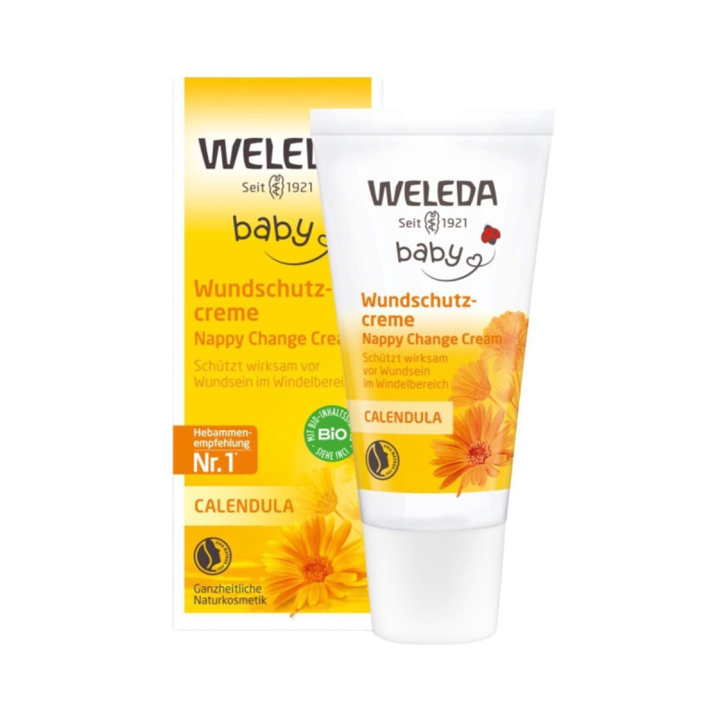 Weleda Baby Calendula Nappy Change Κρέμα αλλαγής πάνας με Καλέντουλα 75ml Weleda Baby Calendula Nappy Change Κρέμα αλλαγής πάνας με Καλέντουλα 75ml