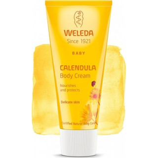 Weleda Calendula Body Cream Κρέμα καλέντουλας για μωρά και παιδιά 75ml