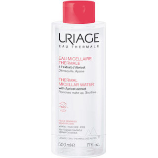 Uriage Eau Thermal Micellar Water - Ιαματικό Νερό Καθαρισμού Για Ευαίσθητο Δέρμα 500ml.