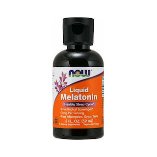 Melatonin 3mg Liquid 59ml - Now Foods