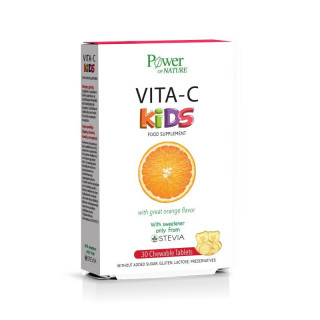 Power Health Vita-C Kids 30 μασώμενες ταμπλέτες