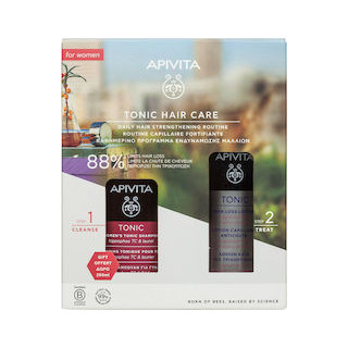 Apivita Promo Women's Tonic Shampoo 250ml & Tonic Lotion 150ml