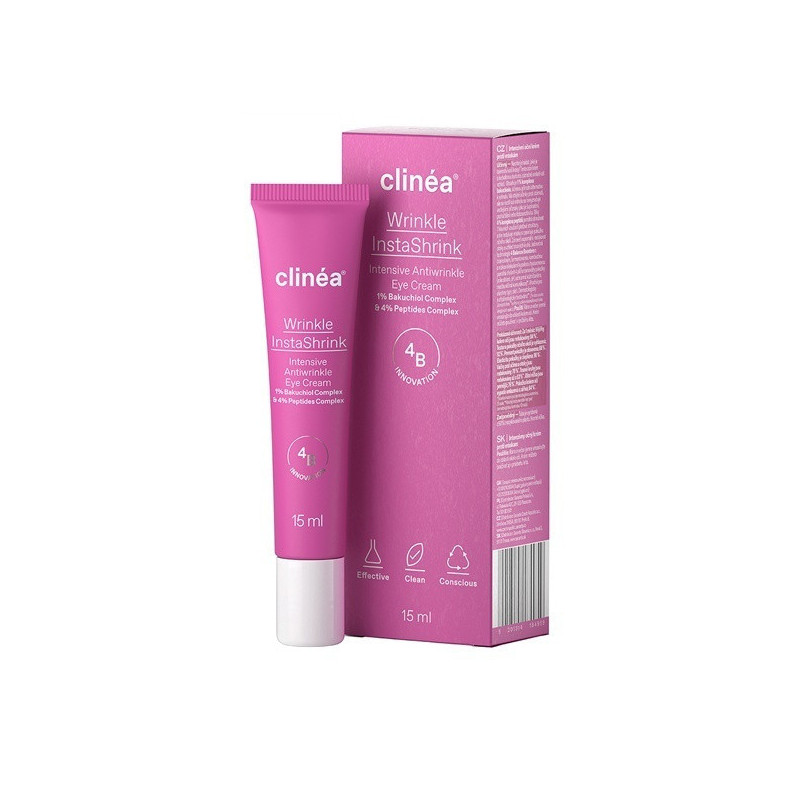 Clinea InstaShrink Αντιγηραντική & Συσφικτική Κρέμα Ματιών κατά των Μαύρων Κύκλων 15ml Clinea InstaShrink Αντιγηραντική & Συσφικτική Κρέμα Ματιών κατά των Μαύρων Κύκλων 15ml