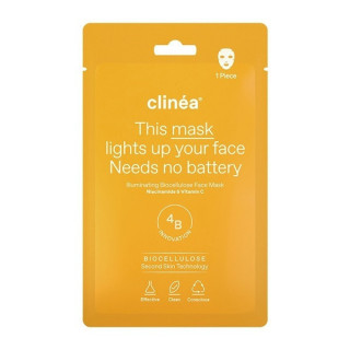 Clinea Illuminating Biocellulose Eye Patches Ματιών Λάμψη 1 Ζευγάρι