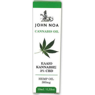 John Noa Cannabis Oil 3% CBD 300mg 10ml