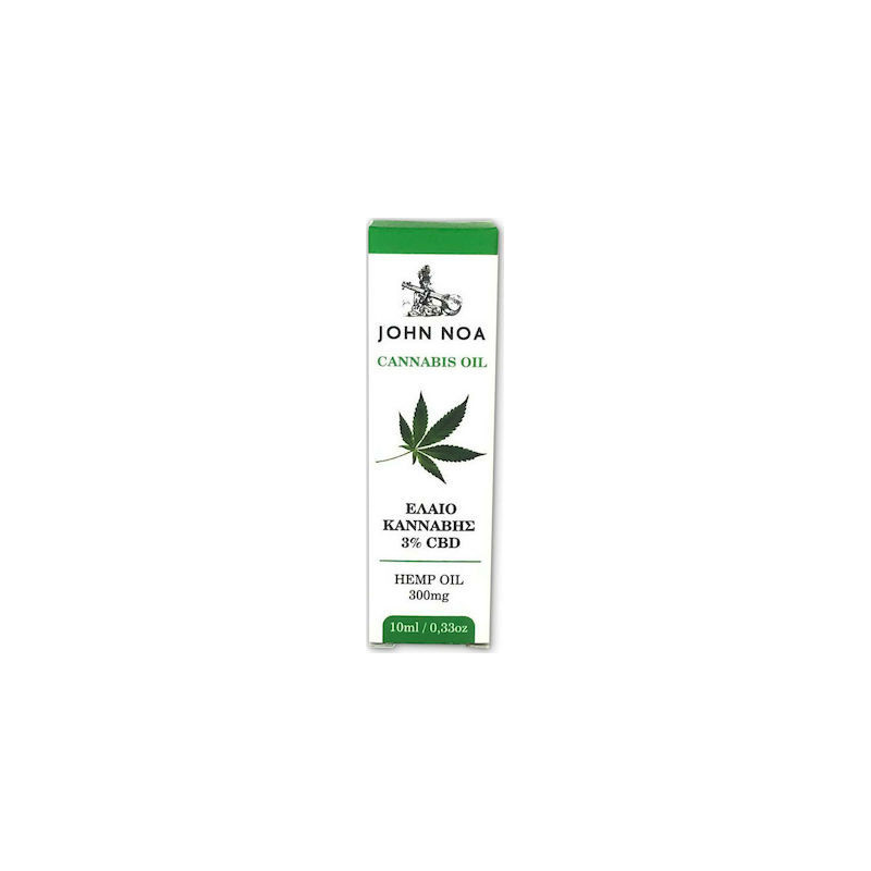 John Noa Cannabis Oil 3% CBD 300mg 10ml John Noa Cannabis Oil 3% CBD 300mg 10ml
