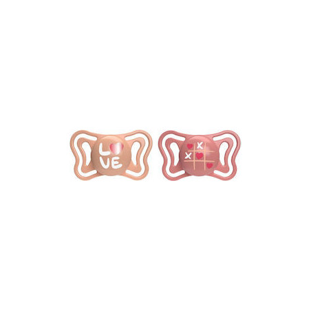 CHICCO ΠΙΠΙΛΑ PHYSIO LIGHT ΣΙΛΙΚΟΝΗΣ ΡΟΖ 16-36m (2ΤΜΧ) 71039-11
