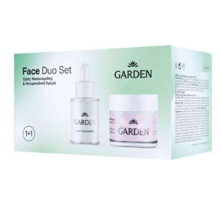 Garden Face Duo Set Anti-Wrinkle Cream Face & Eyes 50 ml + Niacinamide Serum 30 ml