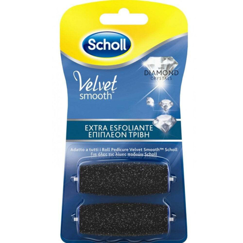 Scholl Velvet Smooth Diamond Crystals Extra Ανταλλακτικό 2τμχ Scholl Velvet Smooth Diamond Crystals Extra Ανταλλακτικό 2τμχ