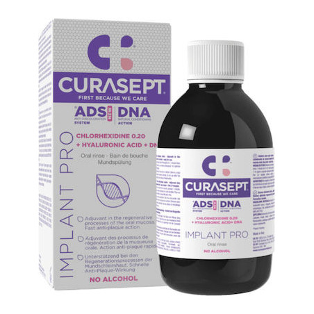Curasept ADS DNA Implant Pro Mouthwash Solution 200ml