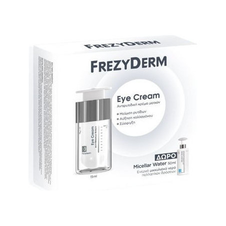Frezyderm Αντιρυτιδική Κρέμα Ματιών 15ml & Δώρο Micellar Water 50ml