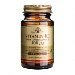 Solgar Vitamin K1 100μg  100 tabs