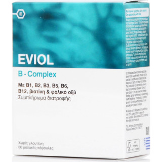 EVIOL B-Complex 60 μαλακές κάψουλες