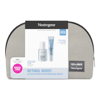 Neutrogen Sun of a Beach Retinol Boost Νεσεσέρ με Εντατικό Ορό Νυκτός 30ml & Αντιγηραντική Κρέμα Ματιών 15ml